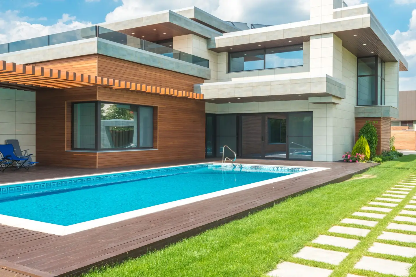 Swimming pool built in Newling, NSW